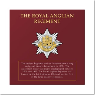 THE ROYAL ANGLIAN REGIMENT 2 Posters and Art